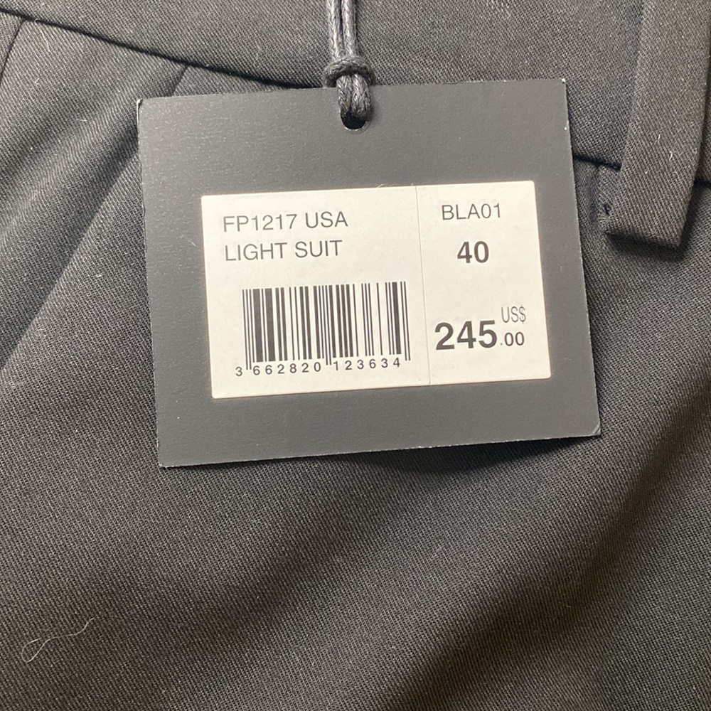 The Kooples Women's Black Light Suit Cuff Dress Pants Size 40 - Picture 5 of 7